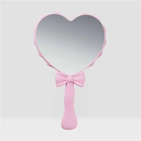BEAUTY CREATIONS- HANDHELD BOW MIRROR- 1PC