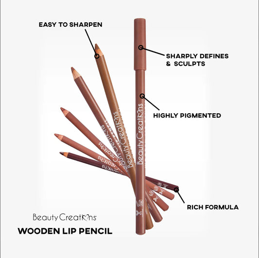 BEAUTY CREATIONS- WOODEN LIP PENCIL