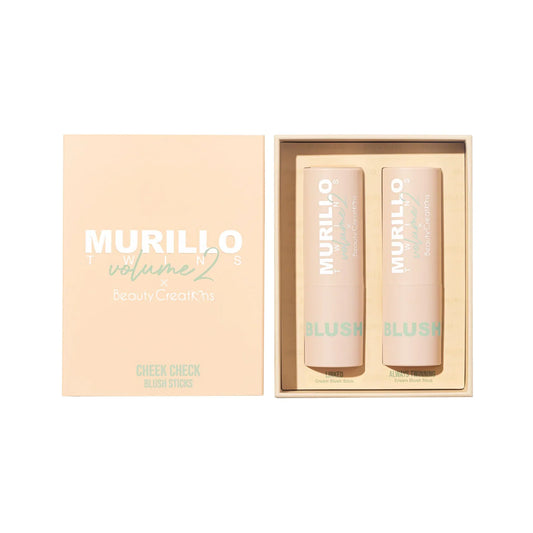 BEAUTY CREATIONS- MURILLO TWINS CHEEK CHECK- DUO BLUSH STICKS-